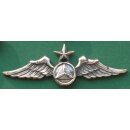 Pilot Badge, CAP Gestickt auf Tarnmaterial mit Klett, neu