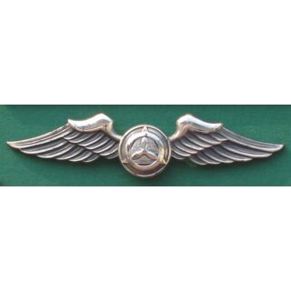 Observer Badge, CAP Metal, full colour, Sterling Silver