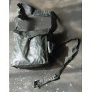 Gasmaskentasche, gummiert