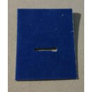 Inlay for Medal Case, Type 2 blue, flocked, Bottom Slot...