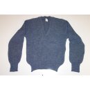 Belgian Sweater, V-Neck, blue-grey Size 1, (approx. EU...