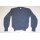 Belgian Sweater, V-Neck, blue-grey Size 1, (approx. EU 44) new, original Packed