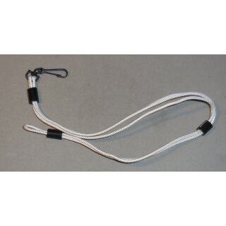 Lanyard Pistol, Nylon White, MP used