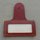 Namensschild, Leder