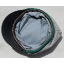 ZHP Mädchen Rogatywka - Schirmmütze, grau, schwarzer Schirm 54.5