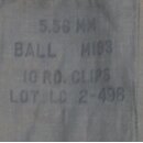 Bandulier, M16, .223, 5.56mm Vietnam