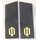 Navy Shoulder Boards, Black Uniform