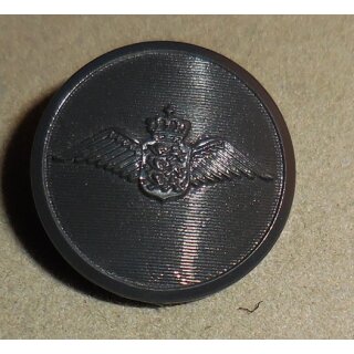 Luftwaffe Dänemark,  Knöpfe Plastik, Anthrazit, ca. 25mm