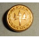 Neptun Line Buttons Fire-gilded, about 22mm