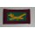 Duke of Lancasters Regiment  TRF farbig, gestickt, mit Rand, gebraucht