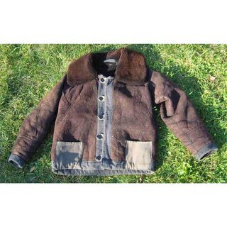 Pilots Jacket, Sheepskin, 1970s, used