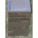 Einheitslaterne mit Zubehör, Karbid, Petroleum, Kerze