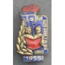 Badge "For good work in School" 1955a, soldered...