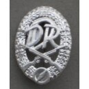Mehrkampf-Sportabzeichen 1961-90, silber 402a, 45.5x33mm