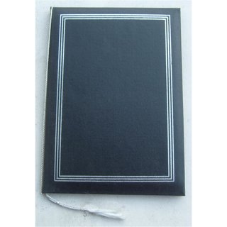 Document Folder, black for Death Certificates and Condolences