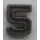 Bronze Numbers  Ribbon Attachment, modern 1
