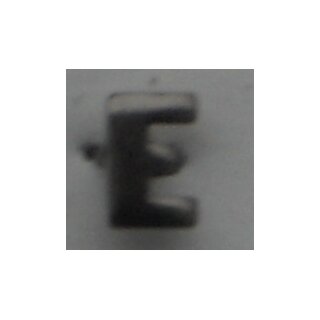 Navy "E" Device Auflage modern, silberfarben