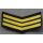 Marine Dienstzeitwinkel, schwarz
