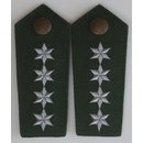 Shoulder Boards, green Police, used with Snap Button