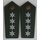 Shoulder Boards, "green" Police, used with Snap Button