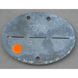 NSKK 1.Brigade Dog Tag Nr. 6549