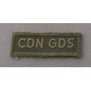 Canadian Guards Shoulder Titles tsubdued