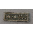 4th Canadian Brigade Group Shoulder Titles Headquarters,...