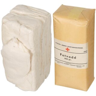 Verbandwatte, Fetvadd 250g 1942