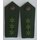 Shoulder Boards, "green" Police, new with Snap Button