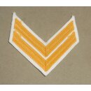 Royal Air Force Rangabzeichen, Band, weiß Corporal, mit Druckknöpfen, NSN 8455-99-132-3823