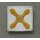 Royal Air Force Rangabzeichen, Band, weiß Corporal, mit Druckknöpfen, NSN 8455-99-132-3823