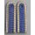 Typ 5 - blau, Schulterklappen Reichsbahn DDR Ranggruppe II, blanko, neu
