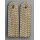 Type5 - blue, Shoulder Boards, Railways GDR Group III, blank, new