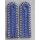Type5 - grey, Shoulder Boards, Railways GDR Group II, blank, new