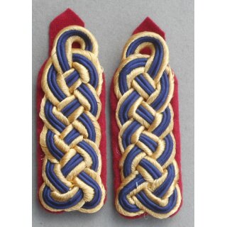 Type5 - red, Shoulder Boards, Railways GDR