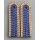 Type5 - red, Shoulder Boards, Railways GDR Group II, blank