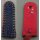 Type4 - red, Shoulder Boards, Railways GDR #4, Reichsbahn-Unterassistent, single w/o Pip