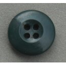 Concave (Lentil) Button, Plastic, 4 Holes Agressor Green...