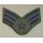 USAF Enlisted Ranks, Subdued, olive, blue Star, large Size, new