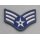 USAF Rangabzeichen, Mannschaft, small Size, gebraucht