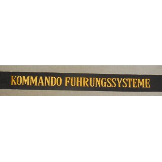 Kommando Mützenband Führungssysteme