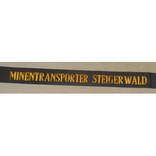 Transport , Navy Cap Tally Mine Transporter Steigerwald, small writing