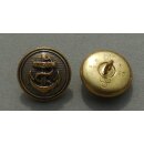 German Navy Anchor Buttons, bronzed Brass, 17mm, w/o Maker, worn