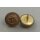 German Navy Anchor Buttons, bronzed Brass, 17mm, w/o Maker, worn