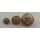 German Navy Anchor Buttons, bronzed Brass, 17mm, w/o Maker, worn