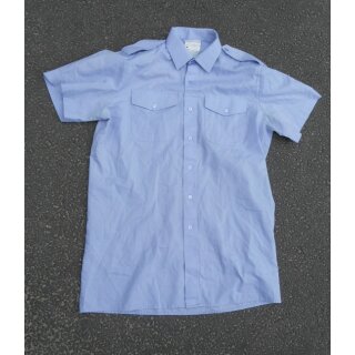 RAF, Shirt Mans, Blue, Short Sleeve, worn 37, NSN 8405-99-869-6146