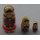 Matryoshka, 3 Parts, original Soviet, new