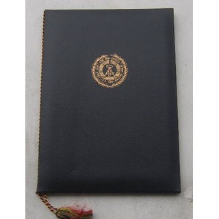Document Folder, black for Death Certificates and Condolences