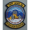 714th Aircraft Control and Warning Squadron Patch