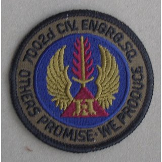 7002nd Civil Engineering Squadron Patch